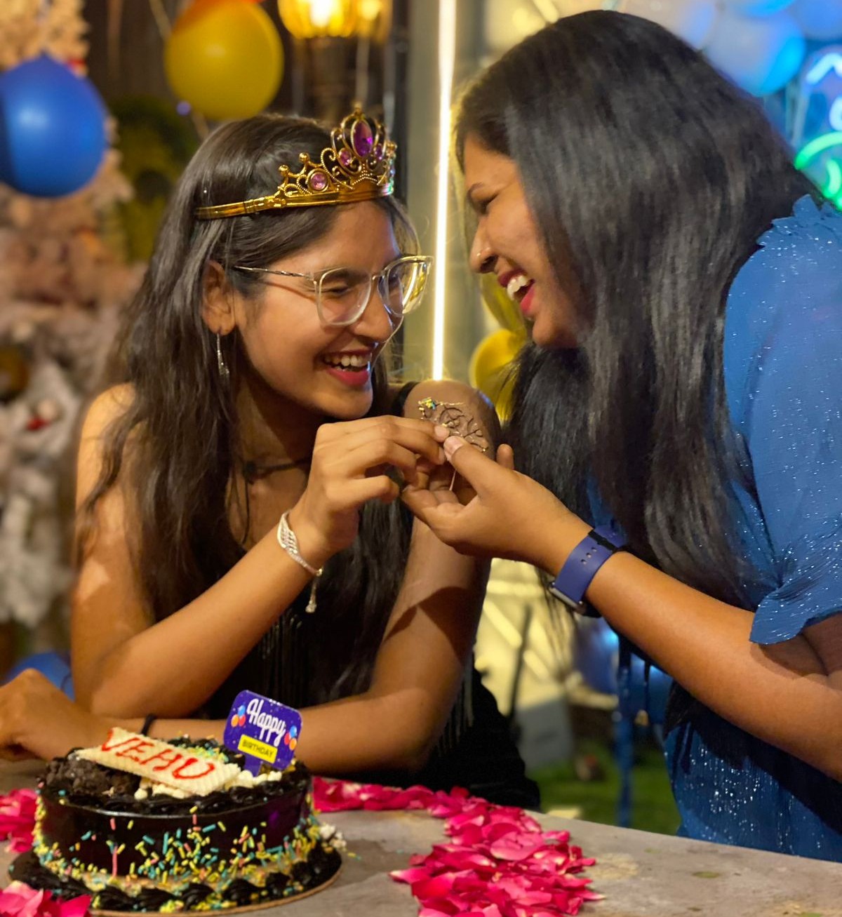 Birthday celebration at The Cave Cafe